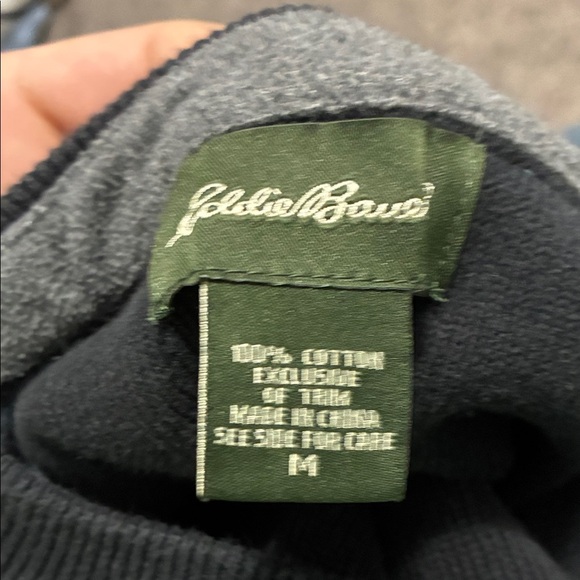 3/$25  Bauer Men's Crewneck Sweater - Blue and Gray - Picture 2 of 2